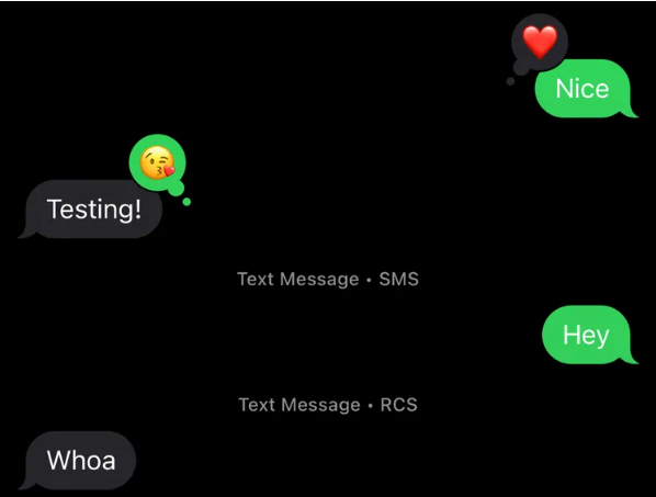 iOS 18 adds support for RCS, chats with Android users got better