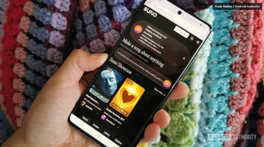 AI music creation tool Suno is now available for Android