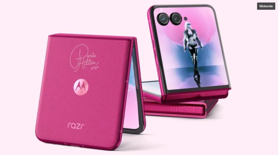 Motorola Razr Plus is getting Paris Hilton Edition