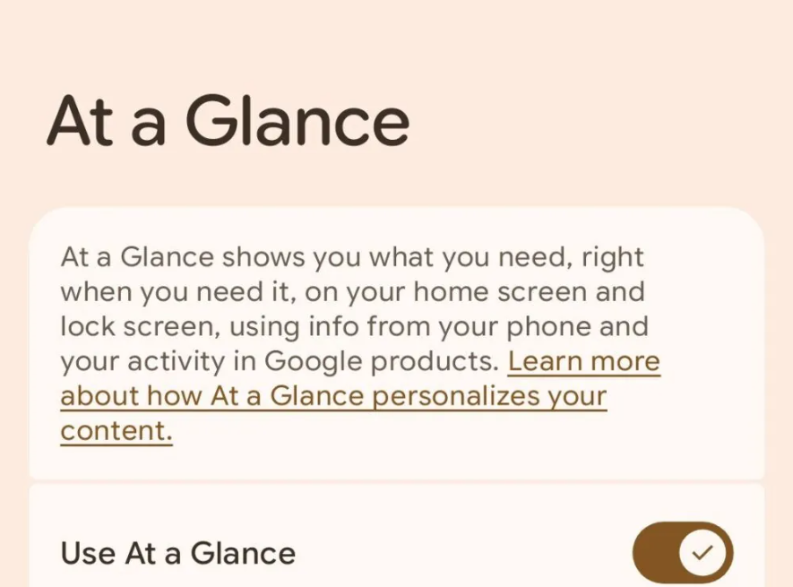 Pixel users can remove the annoying At a Glance widget from their home screen soon