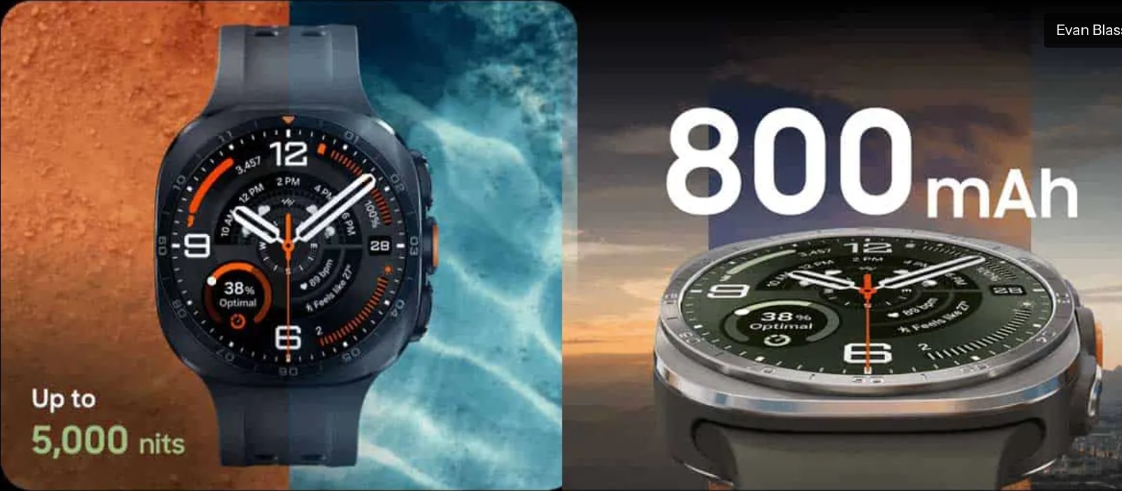 Leak reveals Galaxy Watch 9 and Watch Ultra 2 key spec and colors