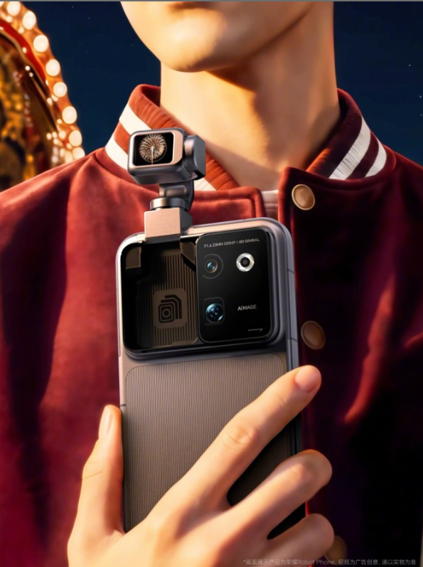 Honor launches Robot Phone in China with titanium gimbal camera